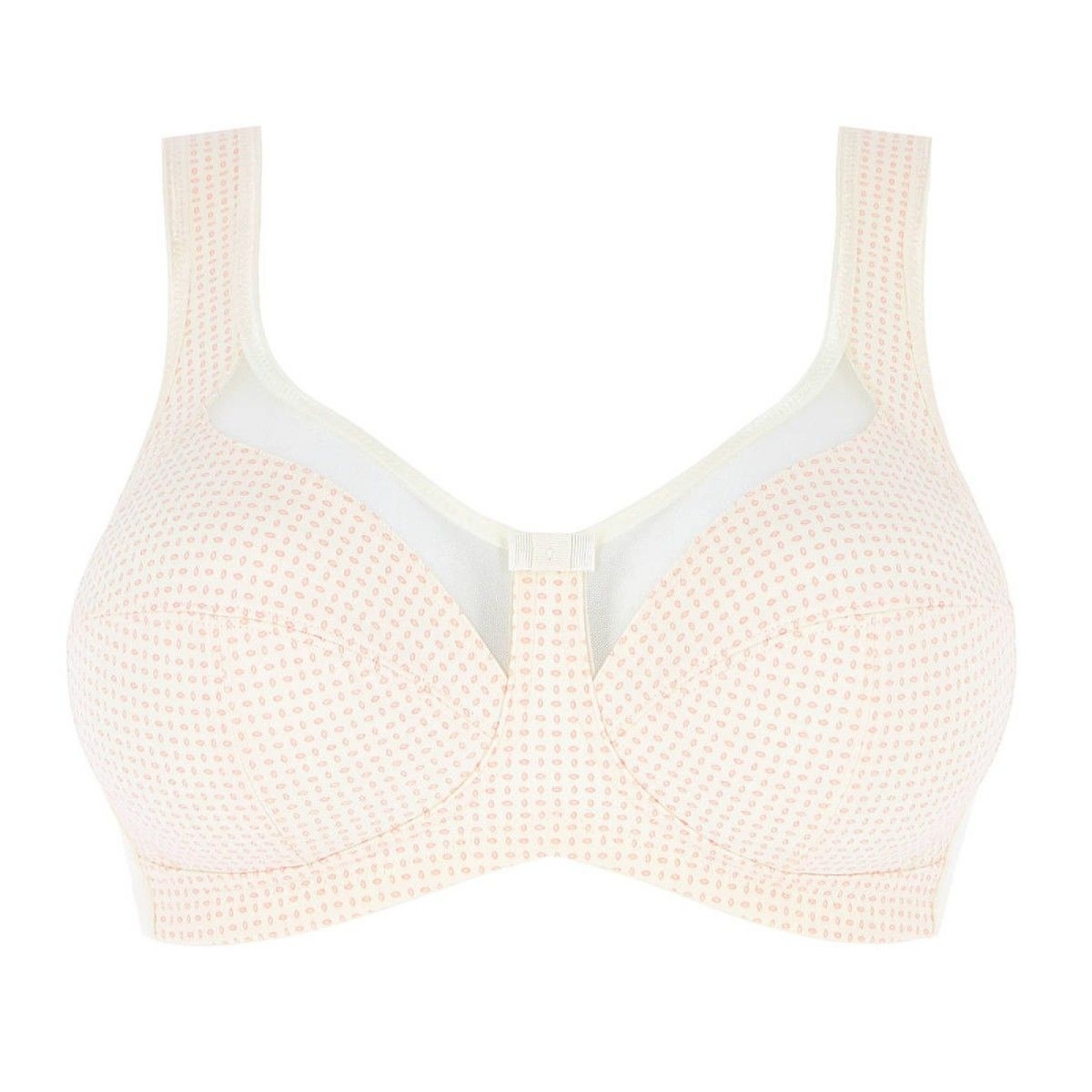 Anita Women's Clara Art Comfort Bra 5873 - Wirefree, Semi-Transparent Cup, Rose Color, Size 48F