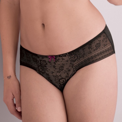 Slip grossesse allaitement Fleur Noir ANITA MATERNITY 1353