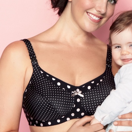Soutien-gorge allaitement sans armature Poix Noir ANITA MATERNITY 5034
