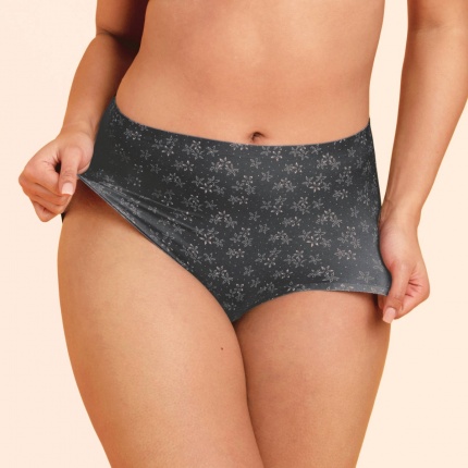 ANITA COMFORT Culotte Taille haute CLARA ART Anthracite 1346