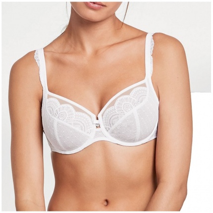 Rosa Faia Soutien-Gorge Avec Armatures Selma Blanc 5634