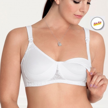 Anita Maternity Soutien-gorge allaitement sans armatures Blanc 5062