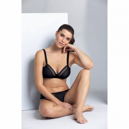 Rosa Faia Soutien-Gorge sans armatures Emily Noir 5203