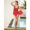 Maillot de bain une pice Finja Chili Fonc ROSA FAIA 7760