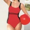 Maillot de bain une pice Finja Chili Fonc ROSA FAIA 7760