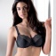 Soutien-Gorge armatures Scarlett Noir ROSA FAIA 5648
