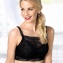 Anita Care Bandeau dentelle post-opratoire Fleur Noir 0600