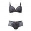 Rosa Faia Culotte Haute Fleur Anthracite 1355