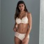 Rosa Faia Culotte Haute Fleur Crystal 1355