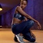 ANITA Active Legging de compression pour le sport Bleu Iris 1695