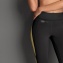 Antita Active Legging de fitness Capri Jaune Anthracite 1685