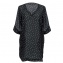 Robe de Plage Palau Noir ROSA FAIA 8146