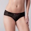 Slip Fleur Noir ROSA FAIA 1353