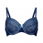 Rosa Faia Soutien-Gorge armatures Fleur Bleu Marine 5653
