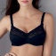 Soutien-Gorge Sans Armatures Lupina Noir Rosa Faia 5629
